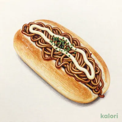 焼きそばパン　マヨネーズ入