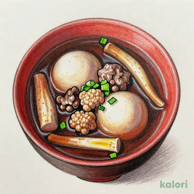 味マルジュウ仕立ての芋煮
