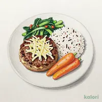 スマイルライフおろしハンバーグ＆かやくごはん１人前