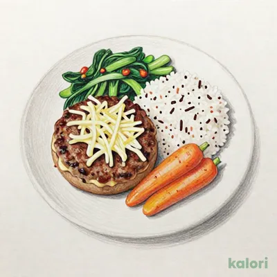 スマイルライフおろしハンバーグ＆かやくごはん１人前