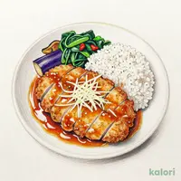 スマイルライフチキンカツみぞれ煮風＆押し麦入りごはん１人前
