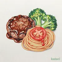 スマイルライフデミグラスハンバーグ＆ナポリタン１人前