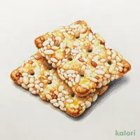 ビオラル米とこめ油と塩でつくった塩せんべい130g