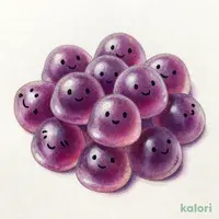 ビオラルてんさい糖使用のぶどうグミ55g