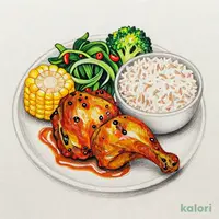 タンドリーチキン弁当(ごはん付き)
