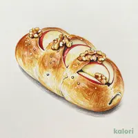 Apple Walnut Salt Bread