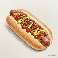 カレーあらびきドッグ