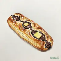 Chocolate Stripe Pastry