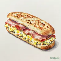 パニーニ（たまご＆ハム）