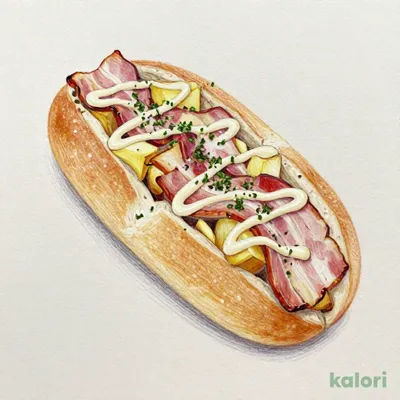 ベーコンポテトドッグ