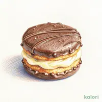 Chiisana Choco Pie (Chocolate-Coated Cake)