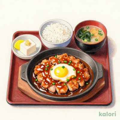味噌かつとじ定食