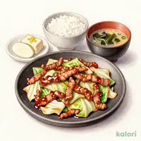 回鍋肉定食