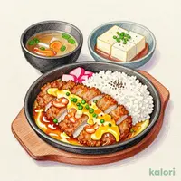 ミックスとじ定食
