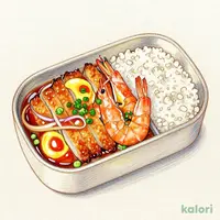 Mixed Cutlet Simmered in Egg Bento