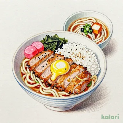 手仕込みかつ丼とミニうどんセット（並）（大）