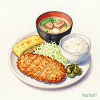 豚汁（豚かつ）定食