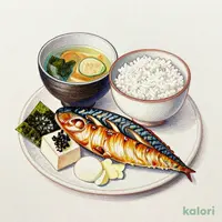 焼き魚(ほっけ)の朝定食