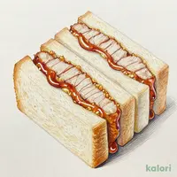 ヒレかつサンド(6切)