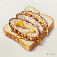 ヒレかつサンド(ハニーマスタードソース)(3切)