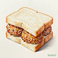 メンチかつサンド(3切)