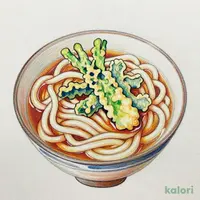 緑のてんぷらうどん・そば