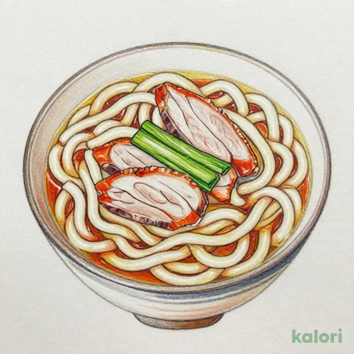 鴨うどん・そば 510kcal｜カロリー・栄養成分 | 牧のうどん | kalori