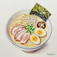 Beef Broth Ramen with Soft-Boiled Egg