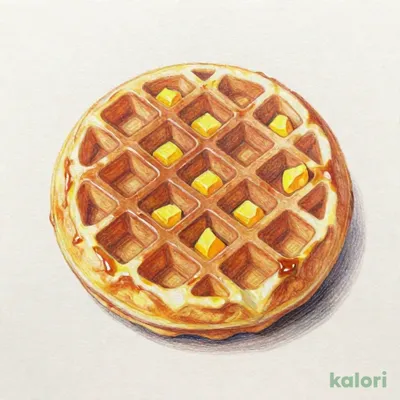 さつまいもバターワッフル