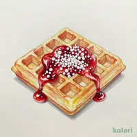 Strawberry Waffle