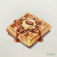 キャラメリゼワッフル アーモンドバター