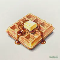 キャラメリゼワッフル シュガーバター