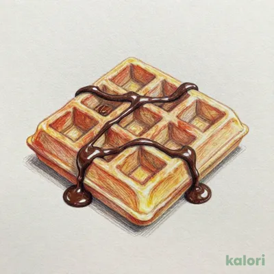 チョコレートワッフル