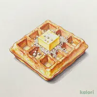 ベルジャンバターワッフル