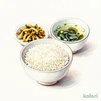スープ付ライス 白米