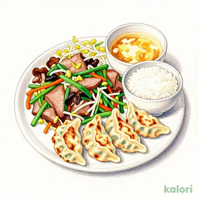 レバニラ炒めセット