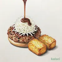フワッととろける和風おろしハンバーグ定食（味噌汁を豚汁に変更）