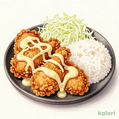 爆盛ヒーロー定食（味噌汁を豚汁に変更）