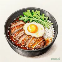 豚ロースかつ煮込み定食