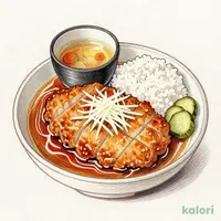 みぞれ大判鶏かつ煮定食