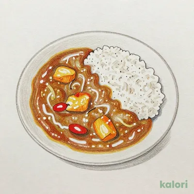 カレー定食