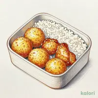 クリーム＆男爵コロッケとからあげ弁当