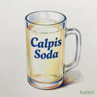 スーパーメガジョッキ カルピスソーダ