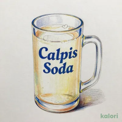 スーパーメガジョッキ カルピスソーダ