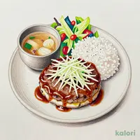 フワッととろける和風おろしハンバーグ定食