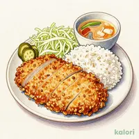 大判チキンカツ定食