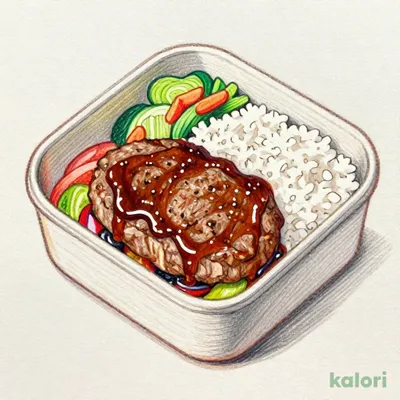濃厚デミグラスハンバーグ弁当