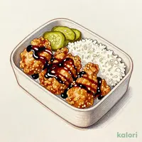 黒酢チキン弁当
