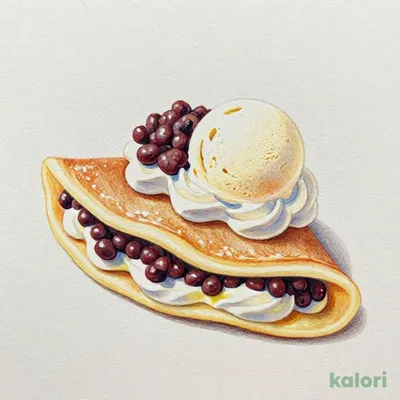 Red Bean Special Crepe