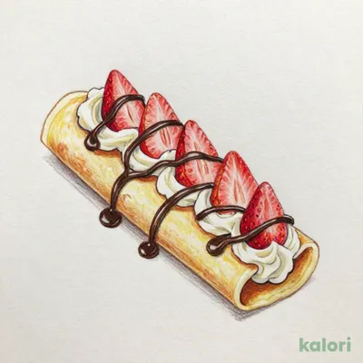 Strawberry Chocolate Cream Crepe